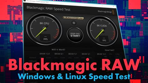 Blac magic raw speed test